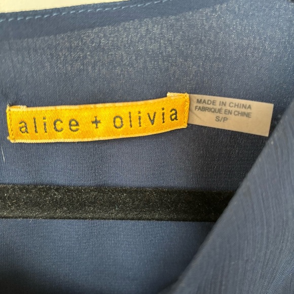 Alice + Olivia Odette Flutter Sleeve Dress Size S - Picture 2 of 10